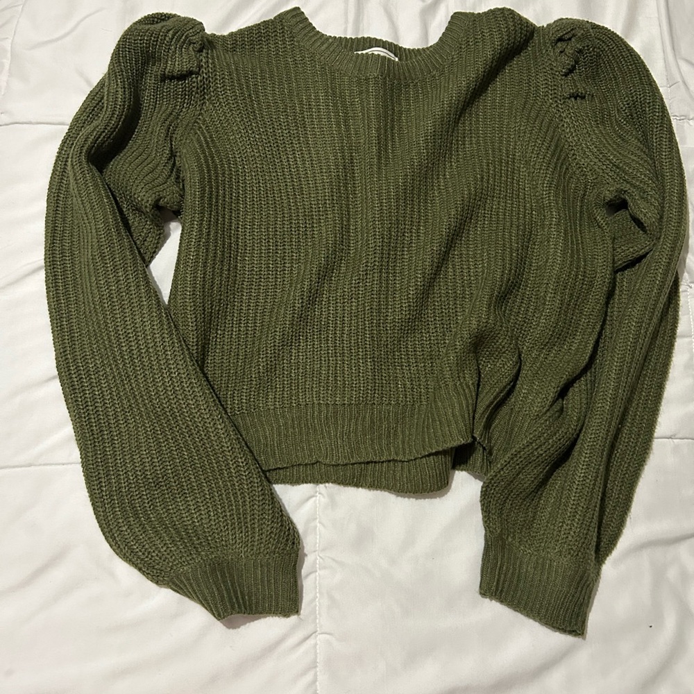 Olive Green Women's Sweater